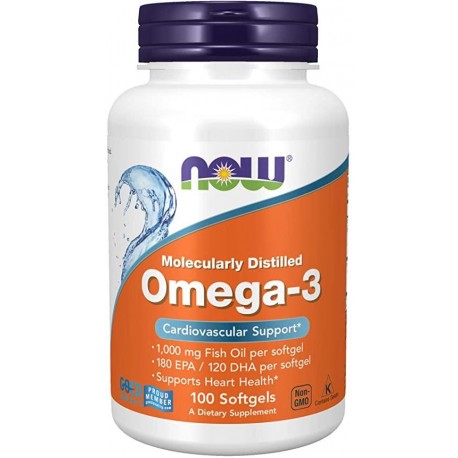 NOW OMEGA-3 (ACEITE DE PESCADO)