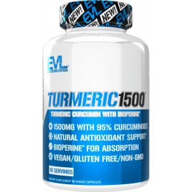 EVL TURMERIC CURCUMA 1500 CON BIOPERINA