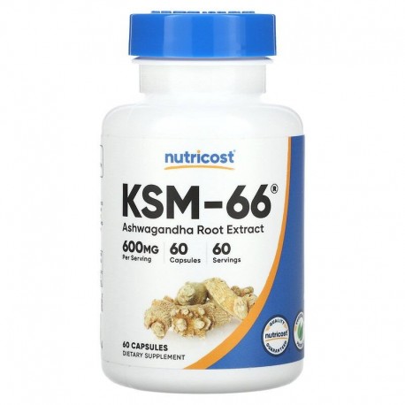 NUTRICOST KSM 66 ASHWAGANDHA ROOT EXTRACT