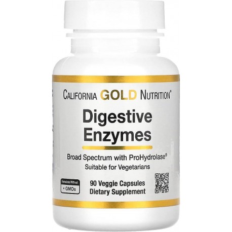 CALIFORNIA GOLD NUTRITION ENZIMAS DIGESTIVAS