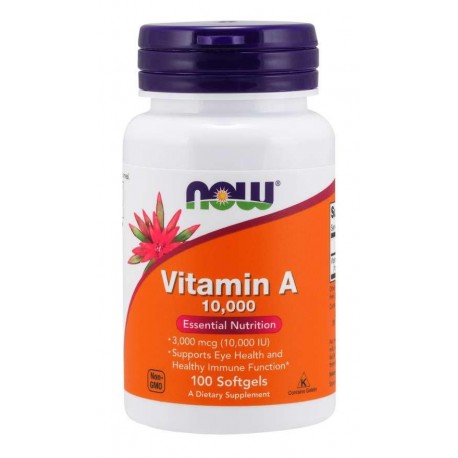 NOW VITAMINA A 10,000 UI